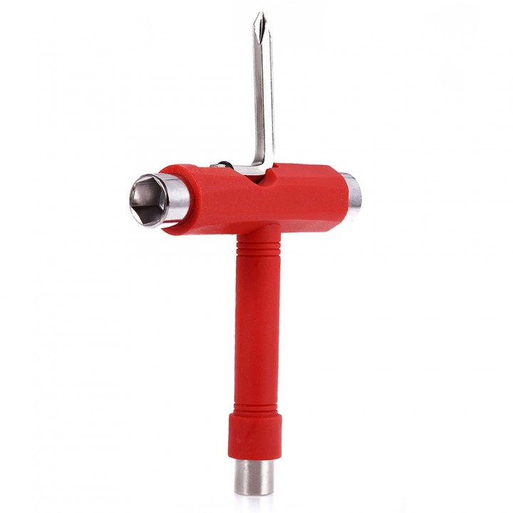 Skateboard Tool Metal Skate T-tool All In One