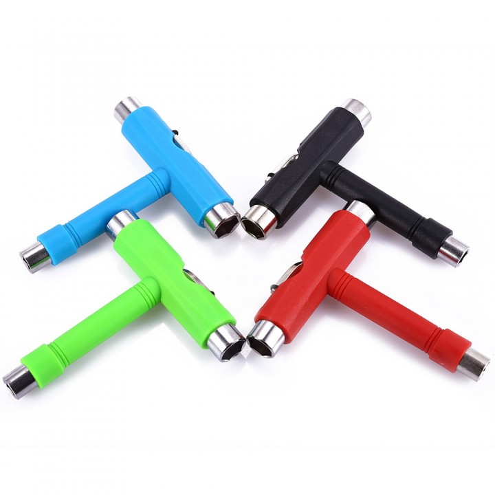 Skateboard Tool Metal Skate T-tool All In One