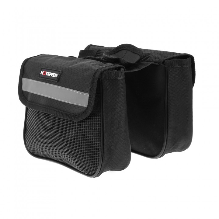 Outdoor sports bike riding bag mountain bike saddle bag bicycle front beam bag