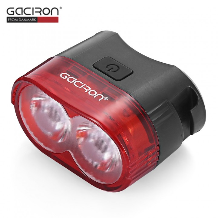 Gaciron W09 Mountain Bike Taillight USB Charging LED Warning Light Smart Highlight Bike Taillight