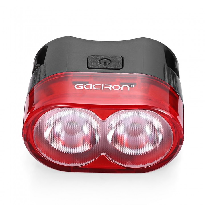 Gaciron W09 Mountain Bike Taillight USB Charging LED Warning Light Smart Highlight Bike Taillight