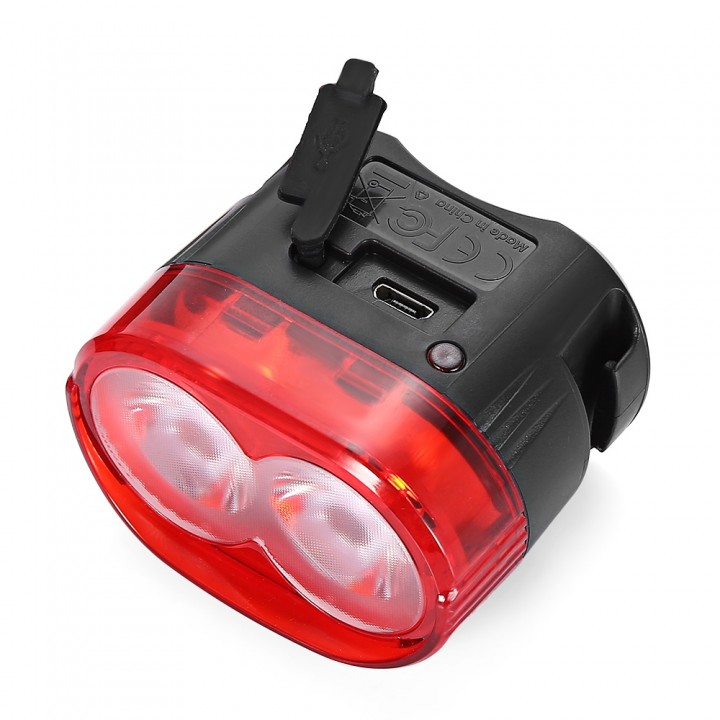 Gaciron W09 Mountain Bike Taillight USB Charging LED Warning Light Smart Highlight Bike Taillight