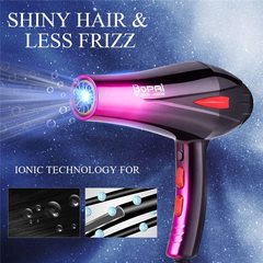 Bopai 4000W Fast Styling Salon Hair Dryer Adjustment Hot/Cold Wind Electric Blow Dryer(BP-5500) Purple 4000w