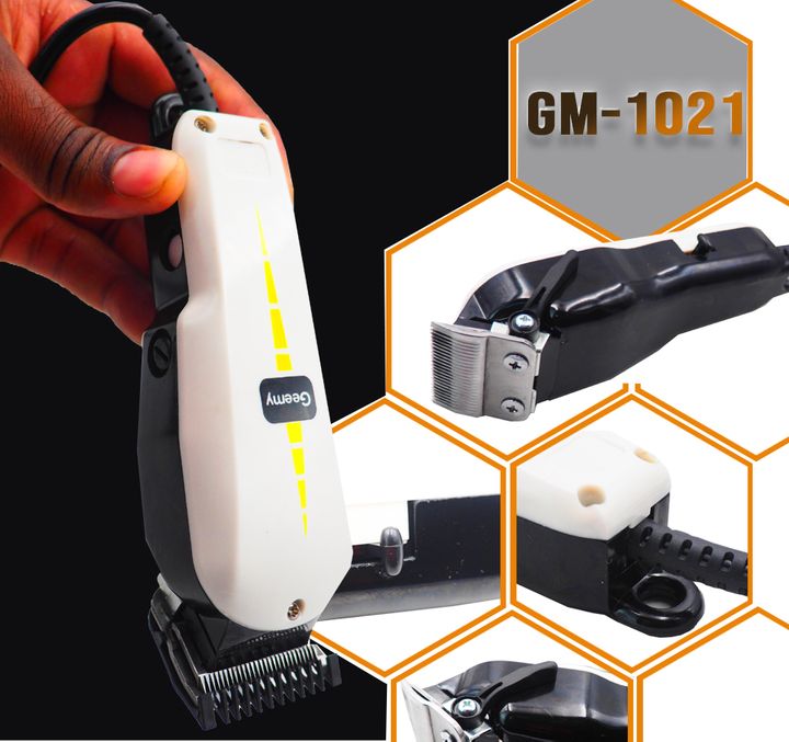 Geemy 10w Shaving Wired Machine Shaver Gm 1021 White Normal