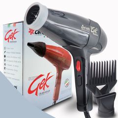 Ceriotti Gek 3800 Fast Styling Salon Hair Dryer Adjustment Hot/Cold Wind Electric Blow Dryer Black normal