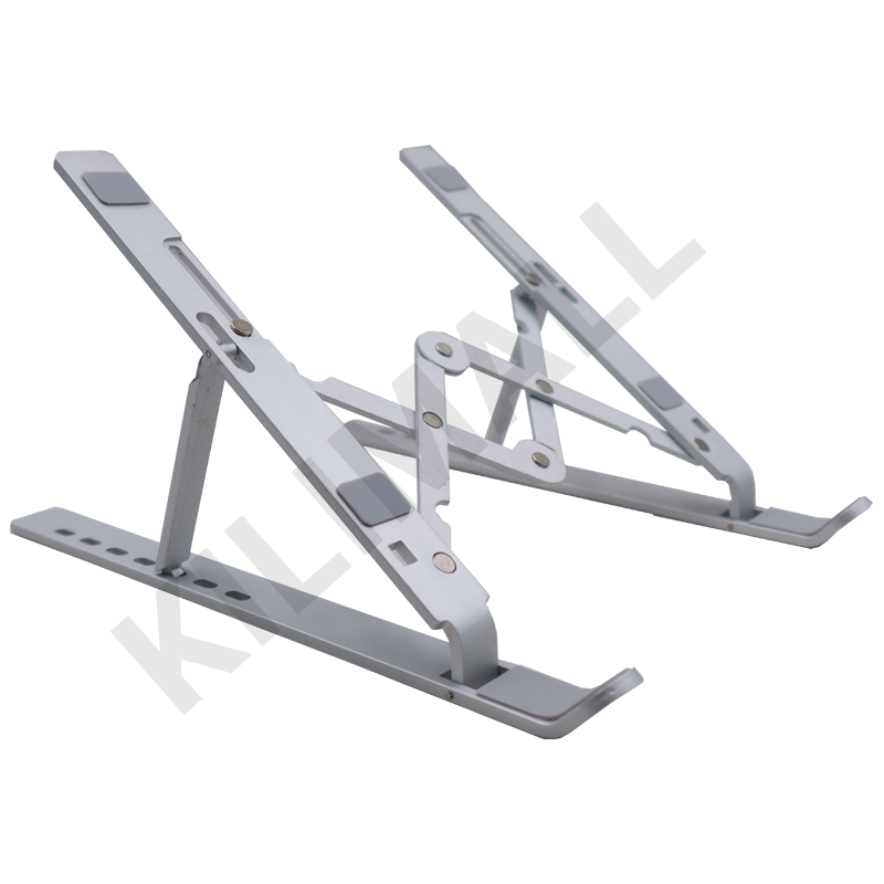 【Clearance Sale】Portable Laptop stand, Macbook Metallic in Material Foldable Stand