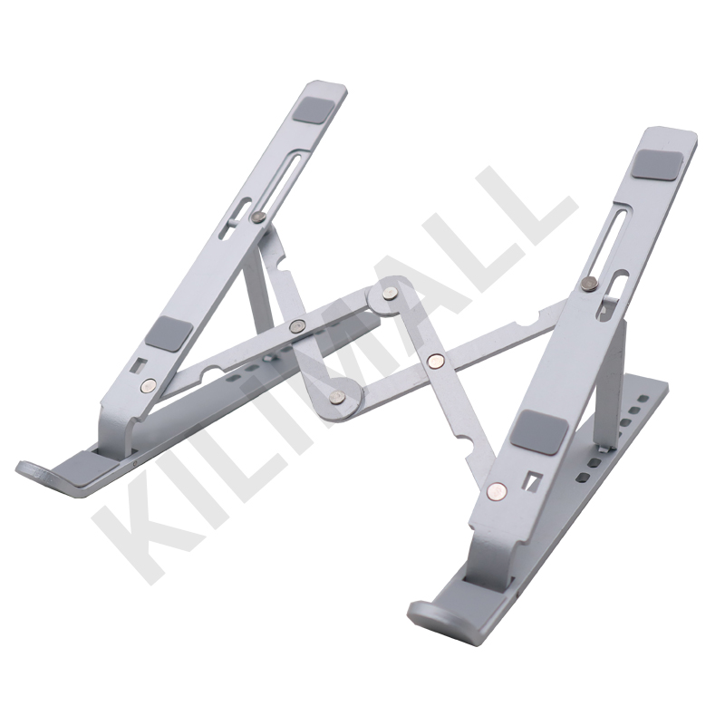 【Clearance Sale】Portable Laptop stand, Macbook Metallic in Material Foldable Stand