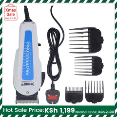 【Christmas Offer】WERHL Shaving Wired Machine Shaver Hair Clipper 8205 White as picture
