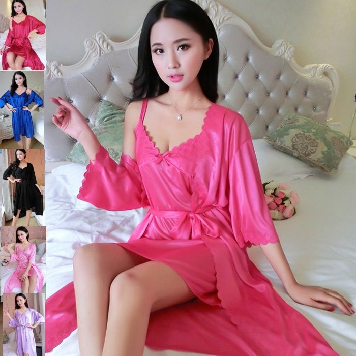 hot pink night gown