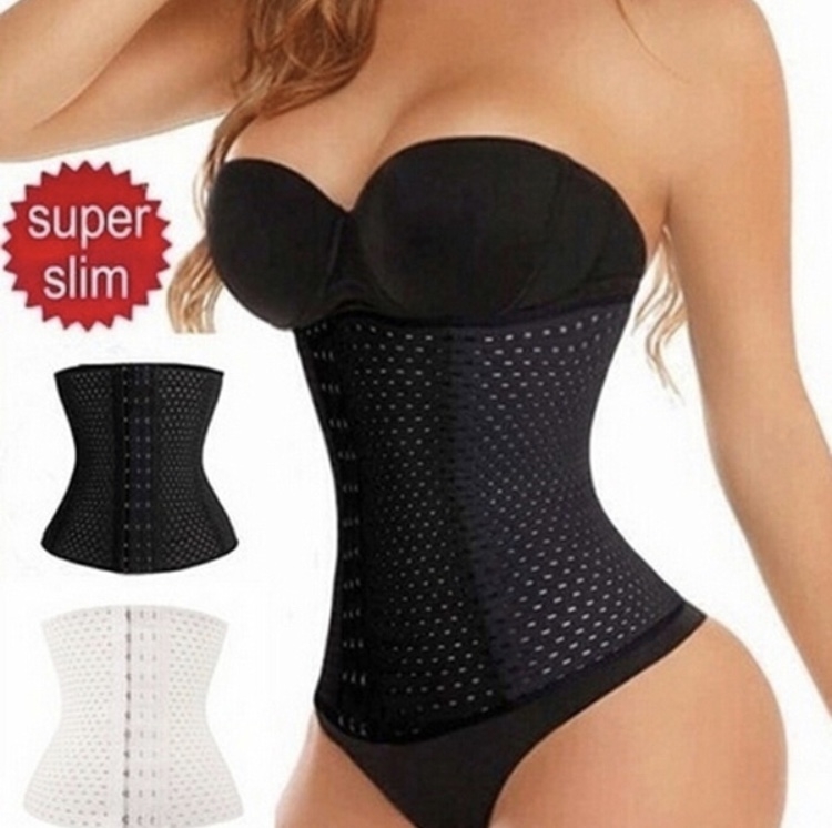 Waist Trainer Slimming Belt Slim Body Shaper Corset Trimmer Sport Gym Fat Burner Elastic Shapewear Snug Fit Women Ladies Belly Slim Belt Band Body Building Sheath Flat Girdle Postpartum Control Wrap