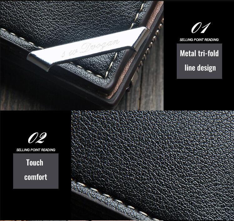 Men Leather Purse Male Genuine Cowhide Wallet Zipper Money Clip Phone Bag Card Holder Handbag Gift