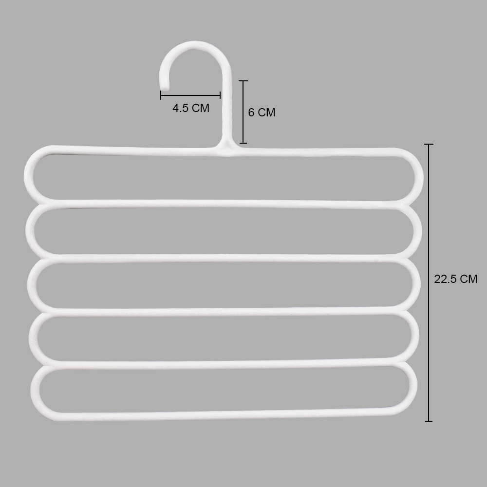 One Pants Hanger Holder Hanging Organizers Drying Racks Trouser Ties Scarves Towel Clothes Good