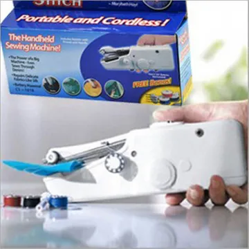 Mini Portable Hand Sewing Machine Quick Handy Stitch Sew