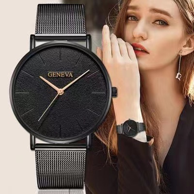 Lady Watch Women Female Classic Watches Stainless Quartz WristWatch Waterproof Wrist Watch Valentines Gift Fashion Luxury