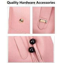 3pcs/Set Big Large Capacity Durable PU Leather Lady Handbags Sling Bags For Ladies Hand Bags Classic Fashion Women Handbags Luxury Genuine Bags Wife Girl Friend Chrismas New Year Valentine's Day Gift