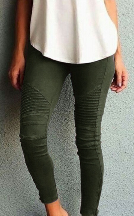 dark green jeans womens