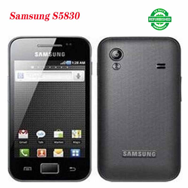 Refurbished Samsung Galaxy ACE S5830 S5830i Unlocked Mobile Smart Phone Single Core 3.5inch 5MP 2G