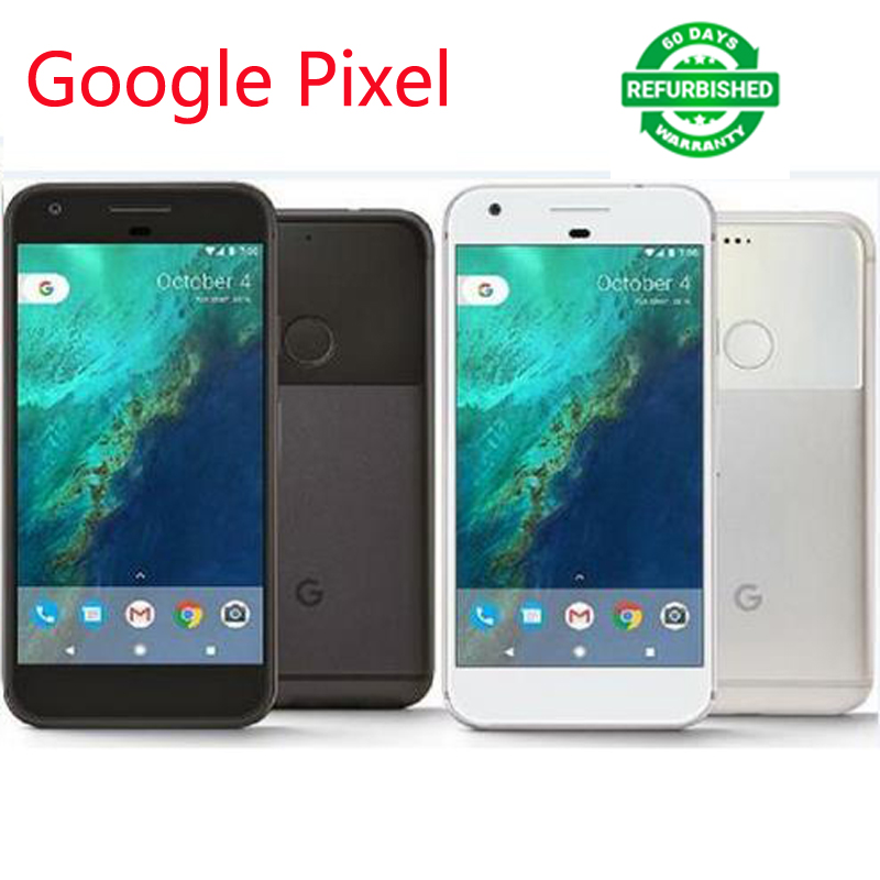 Refurbished Google Pixel 32G 128GB  ROM  Smart Phone RAM GSM  LTE 5&quot; 12MP Used Mobile phone