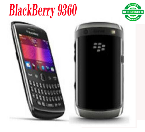 Refurbished BlackBerry Curve 9360 Black (UNLOCKED) Cell Phone