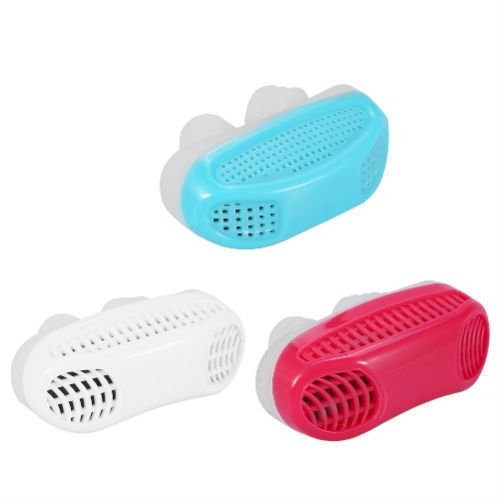 2 pcs Relieve Snoring Nose Snore Stopping Breathing Apparatus Guard Sleeping Aid Mini Snoring Devic