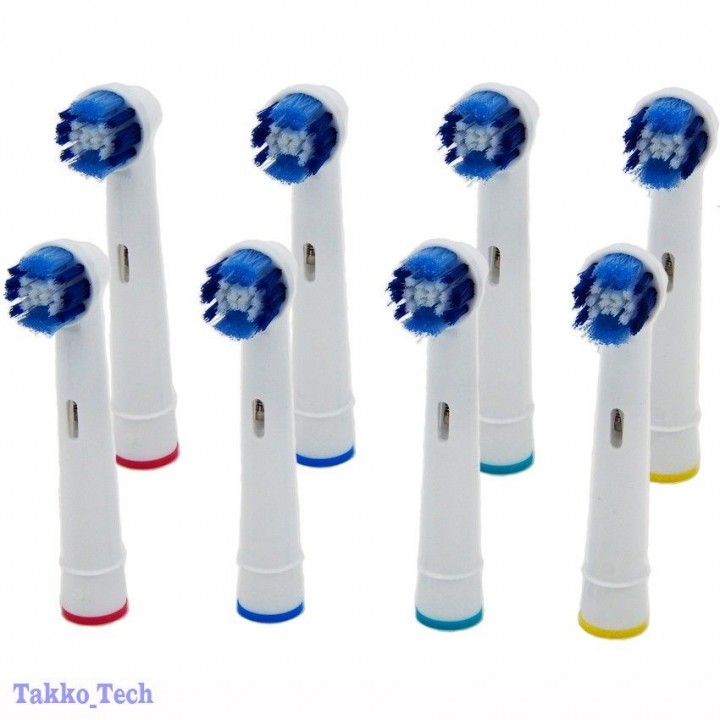 Hot 8PCS  Electric Tooth brush Heads Replacement for Braun Oral B Vitality Precision