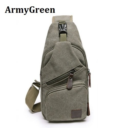 2022 Hot Canvas Hiking Cross body Messenger Shoulder Chest Bag Sling Backpack Sports Bags