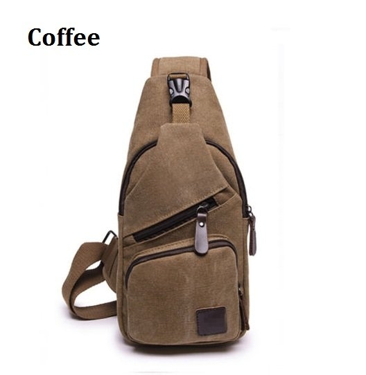 2022 Hot Canvas Hiking Cross body Messenger Shoulder Chest Bag Sling Backpack Sports Bags