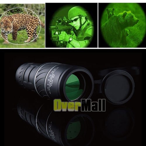 Sport Camping Telescope Handheld Day &amp; Night Vision 16x52 HD Optical Monocular Hunting Hiking