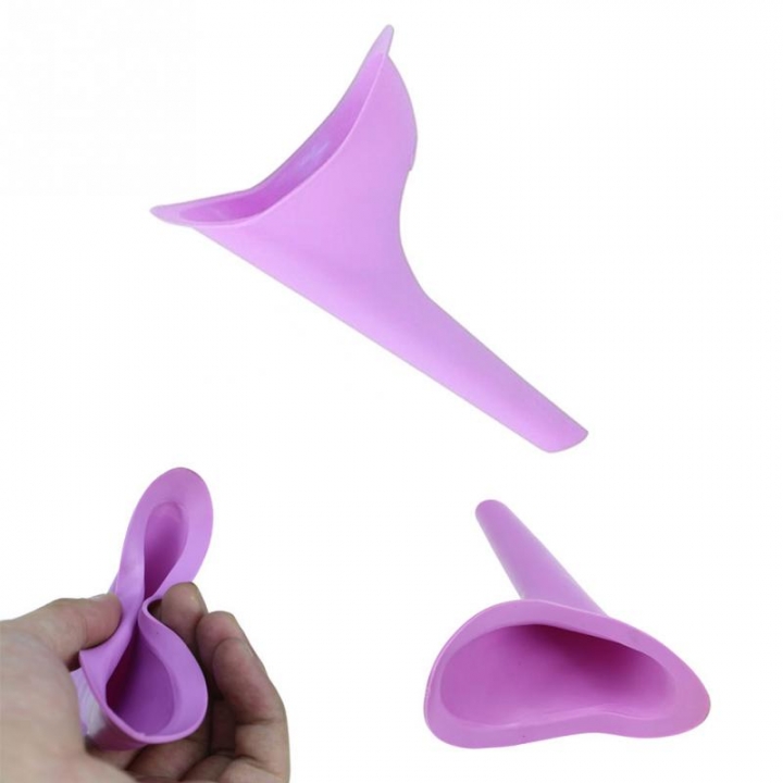 Women Urinal Travel Outdoor Camping Soft Silicone Urination Device