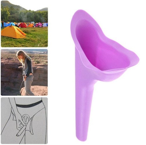 Women Urinal Travel Outdoor Camping Soft Silicone Urination Device