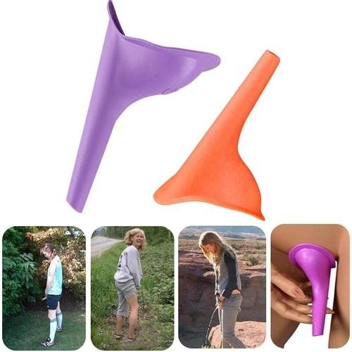 Women Urinal Travel Outdoor Camping Soft Silicone Urination Device
