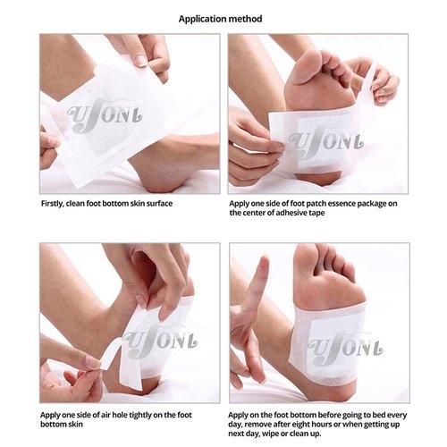 Cleansing Detox Foot Pads Cleanse Energize Your Body