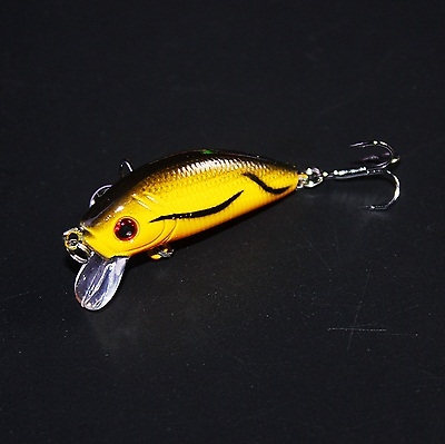 Crankbait Sinking Hard Fish New Lures Crank Bait Bass Tackle Treble Hook