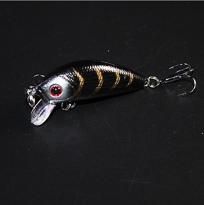 Crankbait Sinking Hard Fish New Lures Crank Bait Bass Tackle Treble Hook