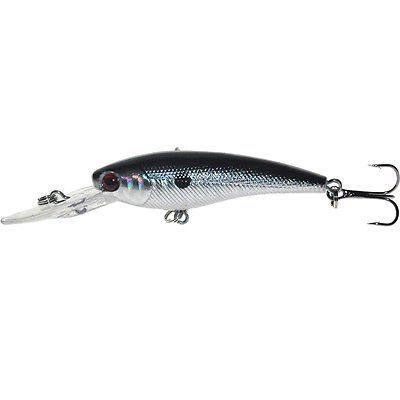 5Pcs Fishing Lures Kinds Of Minnow Fish Bass Tackle Hooks Baits Crankbait