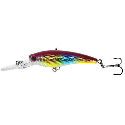 5Pcs Fishing Lures Kinds Of Minnow Fish Bass Tackle Hooks Baits Crankbait