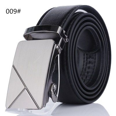 As Seen As On TV Comfort Click Belt Imitation Leather With Steel Black For Men