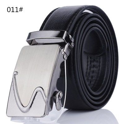 As Seen As On TV Comfort Click Belt Imitation Leather With Steel Black For Men