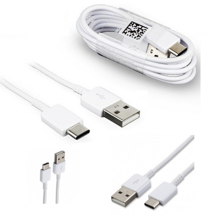 2 pcs Universal Android/type-c infinix/Huawei//Samsung USB Quick Charging Data Cable white