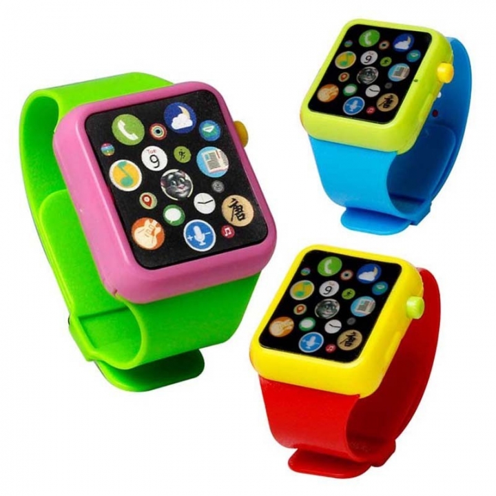 Children Kids Early Education Toy Wrist Watch 3D Touch Screen Music Smart Teaching Baby