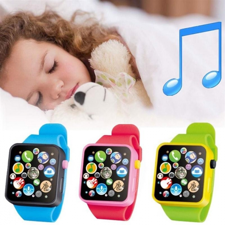 Children Kids Early Education Toy Wrist Watch 3D Touch Screen Music Smart Teaching Baby
