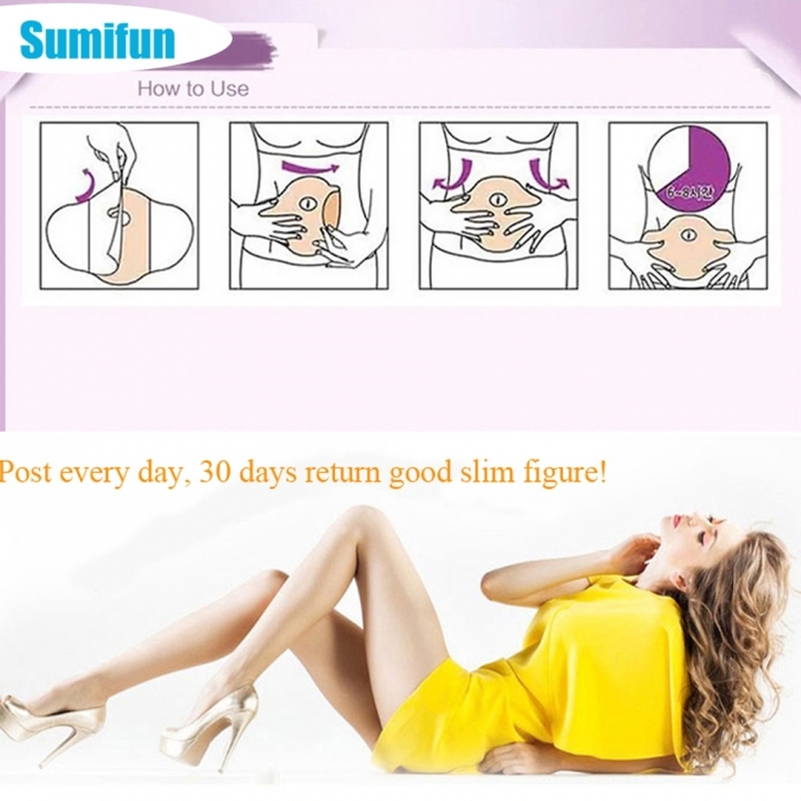 Wonder Slimming Patch Belly Abdomen Weight Loss Fat Burning Cream