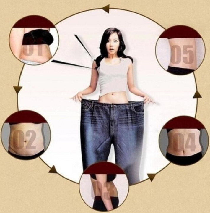 Traditional Chinese Medicine Slimming Navel Sticker Slim Patch Lose Weight Fat Burning