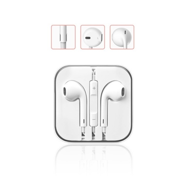 5pcs In-Ear Earphones Earpods with Volume Control For Mobile