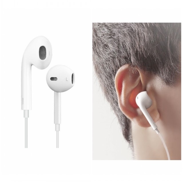 5pcs In-Ear Earphones Earpods with Volume Control For Mobile