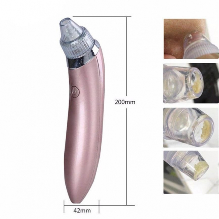 Electric Facial Pore Blemish Cleanser BlackHead Cleaner Acne Remover Tool Kit Skin Care