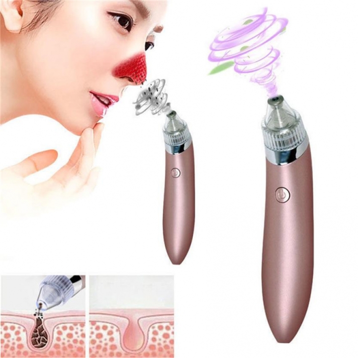Electric Facial Pore Blemish Cleanser BlackHead Cleaner Acne Remover Tool Kit Skin Care