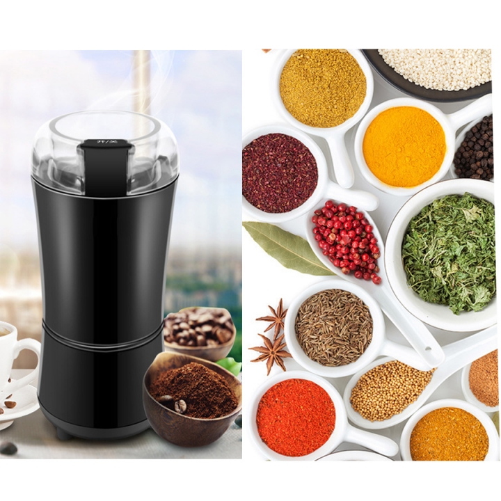 400W Electric Coffee Grinder Mini Kitchen Salt Pepper Grinder Powerful Spice Nuts Seeds Coffee