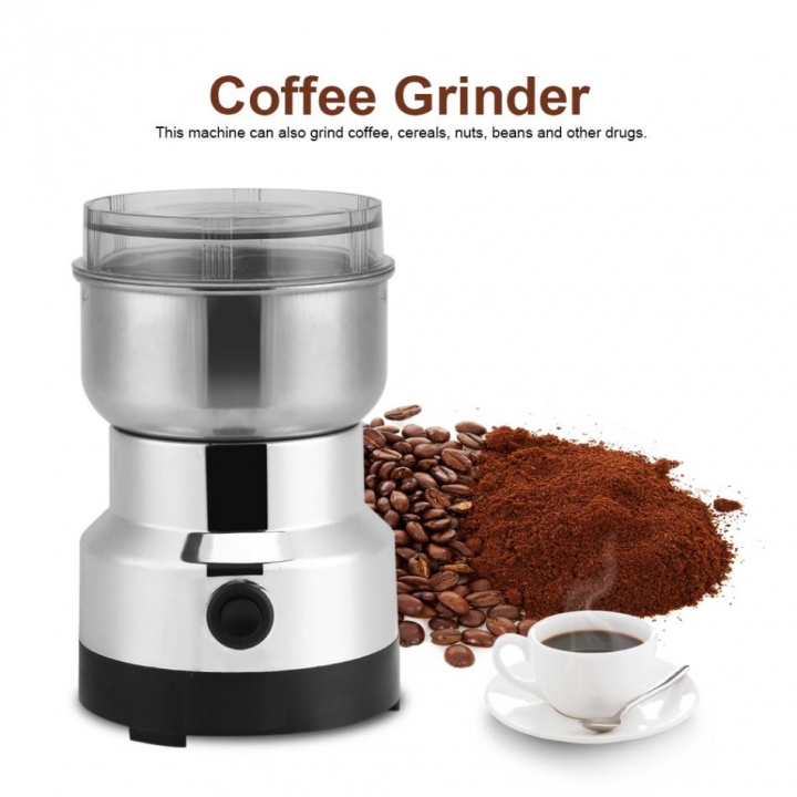 Multi-functional 150W Electric Grinding Coffee Bean Milling Machine Stainless Steel Coffee Grinder