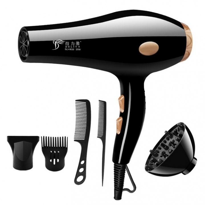 Hairdryers 2200W 220V High-power Hairdryer Anion Ceramic Ionic Fast Styling Blow Dryer Hair Drier